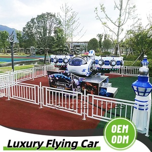 Mini Voiture Volante <span class=keywords><strong>Bugatti</strong></span>, Manèges de Fête Foraine, Parc d'Attractions Intérieur et Maisonnette de Jeu Extérieure en Acier pour Jardin - Product Image 6
