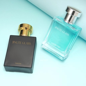 30ml 50ml <strong>100ml</strong> Luxury Empty Spray Black Dark Glass Perfume <strong>Bottles</strong> for Men 50 ml <strong>With</strong> Gold <strong>Lid</strong> - Product Image 4