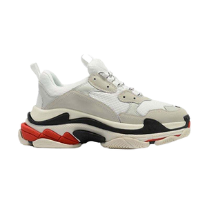 Chaussures de course décontractées YJJ pour hommes et femmes, baskets plateforme en cuir, noir, blanc, beige, gris foncé, orange, vert, tendance mode, sport - Product Image 1