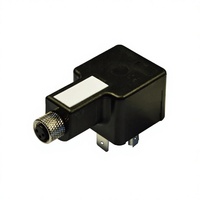 Connecteur de vanne solénoïde EB-BG1N02000C-08FD3, forme A, M8, prise circulaire 3 broches, étanche IP67, varistor LED, usage industriel