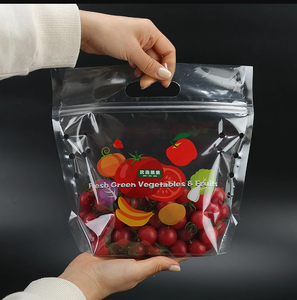 Customized Logo Custom <strong>Printed</strong> Food Grade Anti Fog Fresh Fruit Fresh Vegetable Stand Multi-Layer PET+CPP Gravure <strong>Printed</strong> <strong>Ziplock</strong> - Product Image 6