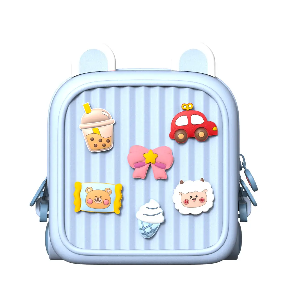 2022 New Style Kawaii Kids Backpack Waterproof Cute Kindergarten School Backpack Picnic EVA Best Gift for Children Cartoon 0.5kg