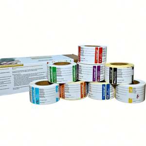 Etiquetas de Días de la Semana para Cocina, Oficina o Restaurante, Etiquetas Circulares con Puntos para Planificar la Comida, de Lunes a Domingo - Product Image 3