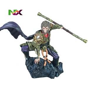 Statue de figurine du Grand Sage Égal au Ciel, Black Myth Wukong, modè<span class=keywords><strong>le</strong></span> de mythologie chinoise, décoration de bureau, jouet d'art de collection - Product Image 5
