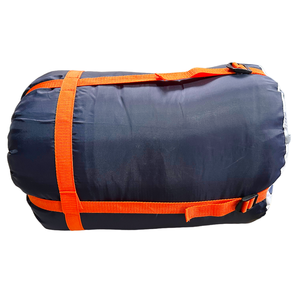 Saco de dormir portátil de momia de supervivencia al aire libre con bolsillo de almohada de ventilación lateral con cremallera bolsillo interior y diseño de cremallera central - Product Image 6