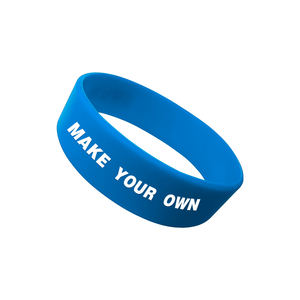 سوار مطاطي مخصص سوار معصم بلاستيكي مخصص مع شعار سوار معصم مصنعين في الصين - Product Image 3