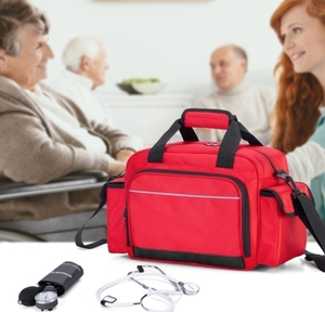 <span class=keywords><strong>Bolso</strong></span> de mano de hospital negro personalizado al por mayor, <span class=keywords><strong>bolso</strong></span> de hombro médico portátil de primeros auxilios clínicos de gran capacidad <span class=keywords><strong>para</strong></span> médicos y enfermeras - Product Image 6