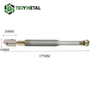 유리 절단기 다이아몬드 팁 유리 절단 펜 플라스틱 손잡이 안전 고품질 절단 도구 - Product Image 2