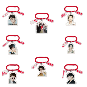 Llavero Personalizado con Foto HD de Ídolos de KPOP, 3 Piezas, con Logotipo de ARIARNG, Etiqueta con Nombre, Colgante <span class=keywords><strong>Kay</strong></span>, JK, JIMIN, V, SUGA, RM, <span class=keywords><strong>J</strong></span>-HOPE, Accesorios para Bolsos, Regalo para Fans - Product Image 2