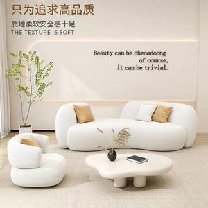 Juego de Sofás Contemporáneo para Sala de Estar, Tela Gris, Diseño Moderno, Cómodo para Uso Doméstico - Product Image 2