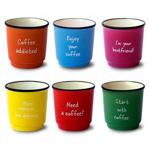 Taza de Café de Viaje de Porcelana Nueva, Fabricada en Italia, Marca WD LIFE, Ecológica, Duradera, Apta para Alimentos, Imprimible - Product Image 4