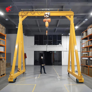 Servicio ligero 300kg 500kg 1 tonelada 2 toneladas 3 toneladas <span class=keywords><strong>4</strong></span> toneladas 5 toneladas 6 toneladas 8 toneladas pequeña grúa de pórtico portátil móvil con certificación CE - Product Image 1