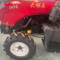 جرارات ديزل مدمجة من سلسلة 50HP من الصين 4X4 4WD ، جرارات صغيرة بعجلات حديقة بستان مع مكونات محرك أساسية