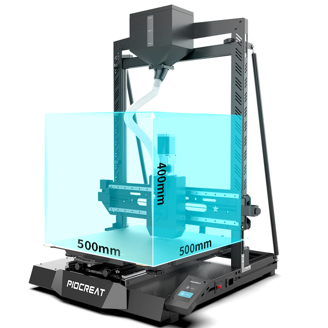 Piocreat G5Ultra Large Pellet 3D Printer Desktop 3D Printer for Industrial Parts Mold Human Figure