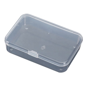 מפעל r502 עשוי מחומר פלסטיק קטן עמיד למים שקוף מלבני לעגילים וטבעות - Product Image 6