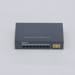 10 Port 100Mbps PoE <b>Switch</b> 8 PoE Port 96W Internal Power Supply IEEE af at Long Range CCTV <b>Network</b> <b>Switch</b> - Product Image 1