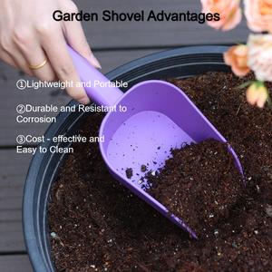 Fleur en plastique Légumes Plantation Sol Ameublissement Pelle <span class=keywords><strong>Scoop</strong></span> Outil De Jardinage - Product Image 4