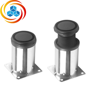 Pieds de table modernes en métal, réglables et polis, pour meubles, bureaux, chaises, canapés et armoires - Vente chaude - Product Image 6