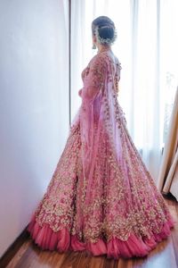 Robe de mariée à broderie lourde royale exclusive pour les femmes vêtements de fête costumes pakistanais robe de mariée inde 2023 pour la nouvelle Collection - Product Image 6
