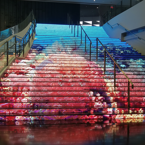 หน้าจอ LED ขนาดยักษ์30Ft ฟลอร์เต้นรำ LED 30Ft รูปทรงกลมกระเบื้องฟลอร์เต้นรำกลางแจ้งมีไฟ LED - Product Image 1