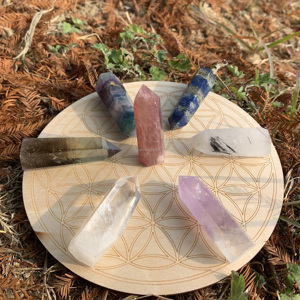 Bộ quà tặng đá thạch anh tím tự nhiên nguyên khối, tinh thể thạch anh trong suốt, đá chữa bệnh Reiki, Chakra - Product Image 4
