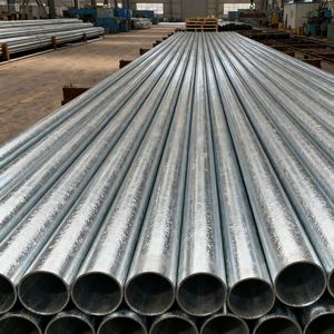 Tuyau d'échafaudage en acier galvanisé à chaud ASTM A53 ERW de 3 pouces, Schedule 40, à paroi épaisse, soudé, pour usage intensif - Product Image 4