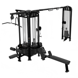 <span class=keywords><strong>Machine</strong></span> de <span class=keywords><strong>musculation</strong></span> à 5 stations, équipement de <span class=keywords><strong>musculation</strong></span> 8 postes, multi-gym commercial à câbles pour usage en salle de sport - Product Image 1