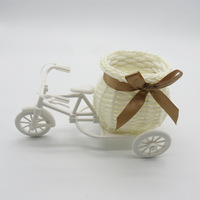 Mini Bonsaï Vélo Décoratif en Plastique, Pot de Fleurs Artificiel Écologique Moderne pour Mariages - Meilleures Ventes