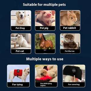 Alat Terapi Cahaya Merah untuk Hewan Peliharaan dengan Logo Kustom, Pemanas Seluruh Tubuh Anjing Kucing 660nm 850nm untuk Meredakan <span class=keywords><strong>Arthritis</strong></span> pada Hewan Peliharaan - Product Image 4