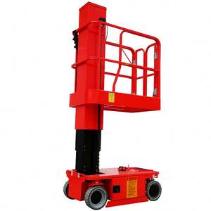 Elevadores de mástil verticales autopropulsados de 3,6 m, 4,8 M, 6m con control remoto, elevador de plataforma de mástil de elevación individual para un solo hombre - Product Image 6