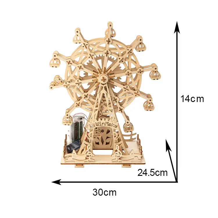 Style chaud prix usine STEM jouets autres blocs de construction magiques éducatifs énergie solaire Science ingénierie jouets enfants