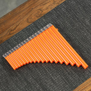 2022 nouvel instrument <span class=keywords><strong>de</strong></span> musique à flûte ABS 16/18 pipe C key panpipes pour débutants - Product Image 6