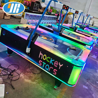 Machine de jeu d'arcade de hockey sur air d'intérieur, à monnayeur, pour parcs d'attractions, pour gagner de l'argent, à vendre