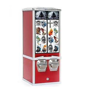Large Size Two-Column Metal <b>Coin</b>-Operated Sticker and Card Vending Machine With SDK Function CE Certified <b>Capsule</b> Toy Machine - Product Image 5