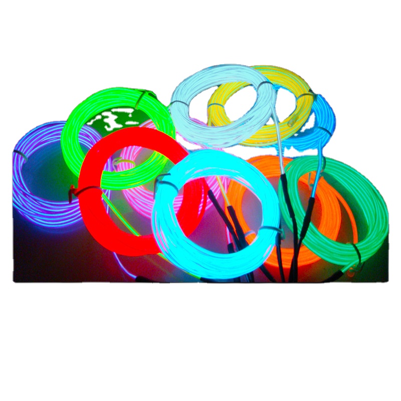 Flexible Neon EL Wire Glow Tape Cable String Lights