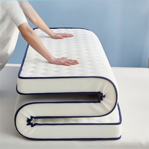 Surmatelas en mousse à <span class=keywords><strong>mémoire</strong></span> <span class=keywords><strong>de</strong></span> <span class=keywords><strong>forme</strong></span> pour lit simple, queen, king, tatami, lit double, chambre à coucher, japonais - Product Image 2