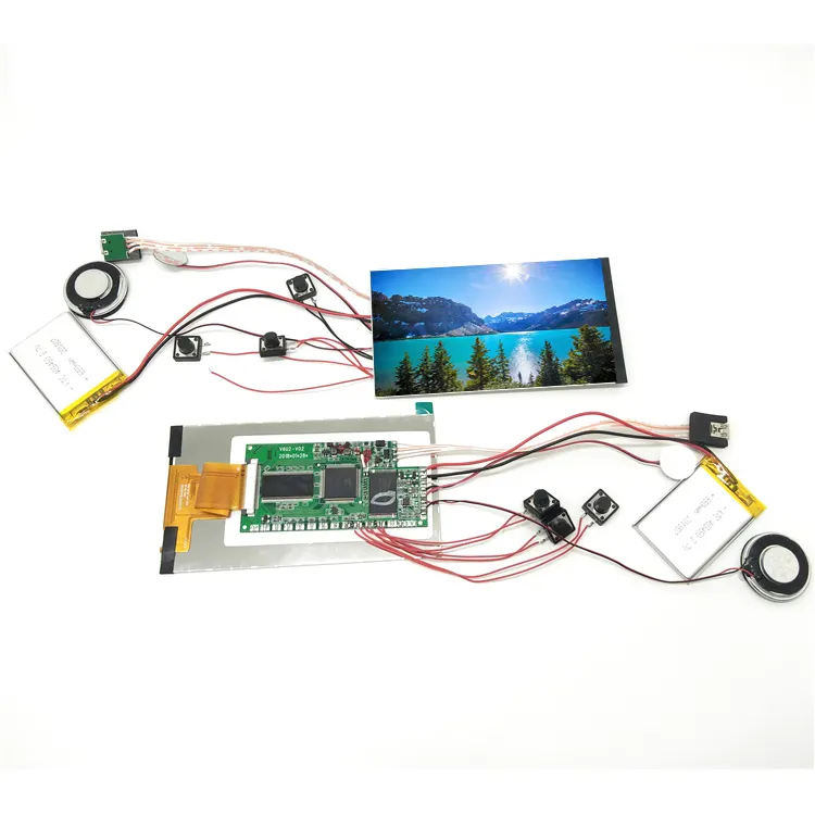 2.4/2.8/4/4.3/5/7 10.1inch mini tft lcd panel touch screen module video brochure components