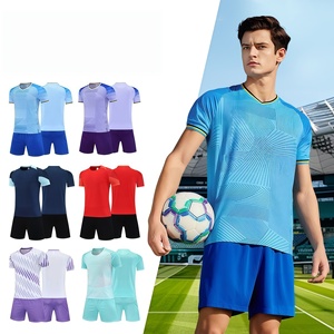 Ensemble de maillots de football pour adultes unisexes Sportstars - Séchage rapide, 100% polyester, manches courtes avec impression par injection directe - Product Image 1