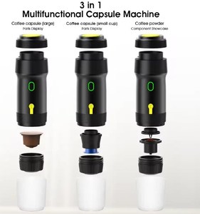 <b>Portable</b> Fully Automatic 3-in-1 Mini Plastic Battery Powered <b>Coffee</b> <b>Maker</b> for Outdoor Use Espresso Capsule Machine <b>PORTABLE</b> Coff - Product Image 2