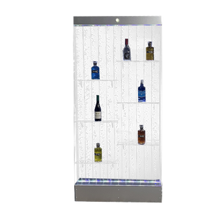 Thay đổi màu sắc LED <span class=keywords><strong>Acrylic</strong></span> Bảng điều chỉnh màn hình phòng Divider độc đáo và phong cách đài phun nước sản phẩm - Product Image 1