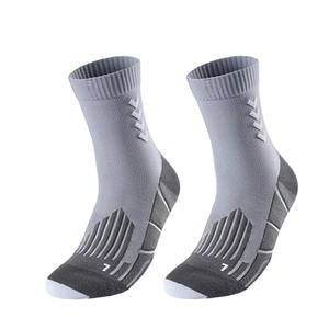 <span class=keywords><strong>Calcetines</strong></span> Deportivos MQ 017 Running Terry Cushion Crew, <span class=keywords><strong>Calcetines</strong></span> Atléticos Resistentes a las Grietas y al Desgaste del Talón - Product Image 1
