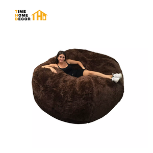 <span class=keywords><strong>Pouf</strong></span> <span class=keywords><strong>géant</strong></span> en forme de larme <span class=keywords><strong>Pouf</strong></span> confortable en peluche avec rembourrage en forme de haricot pour adultes et enfants Canapés de salon paresseux - Product Image 3