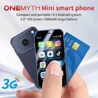 Teléfono Móvil A17 Mini 3G con Precio de Fábrica, Android 8.1, 2+16 GB de Almacenamiento, Pantalla de 3.0'', 1000 mAh, Multi Idioma, Mini Smartphone