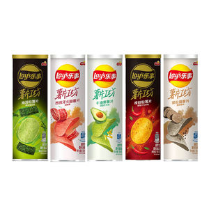 Chips de pommes de terre séchées Lays saveur avocat et rose, snacks de légumes exotiques, vente en gros à bas <span class=keywords><strong>prix</strong></span>, chips chinoises frites avec pommes de terre - Product Image 2
