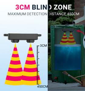 DYP-A02 IP67 PWM RS485 3cm mù Zone sức đề kháng mạnh mẽ để can thiệp siêu âm cảm biến cho bể nước mực nước đo - Product Image 4