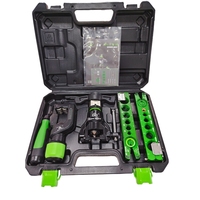 Extenseur en alliage d'aluminium Type à cliquet Outil pour tubes en cuivre Dispositifs excentriques Kit d'outils d'entretien CVC