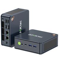 GMKtec M5 Plus Mini PC de jeu Ryzen 7 5825U 16GB RAM 512GB SSD Dual NIC LAN 2.5GbE Ordinateurs de bureau Bureau Maison Affichage 4K