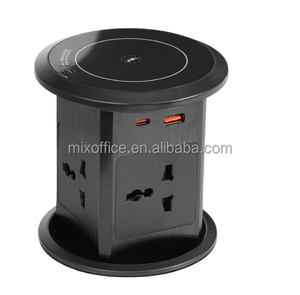 Đa Màu sắc cổng <span class=keywords><strong>USB</strong></span> pop-up Hidden điện bàn ổ cắm tự động IP44 thang máy tháp ổ cắm với nâng sockt - Product Image 1