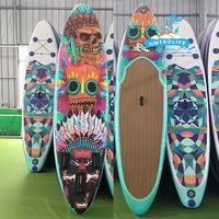 Sortie d'usine jeu d'eau Waterplay surf gonflable eau Scooter planche de surf ISUP debout rembourrage SUP planche à pagaie gonflable