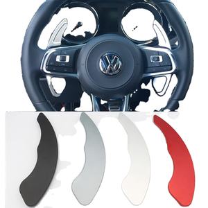 Paletas de Cambio para Volante de Volkswagen Golf <span class=keywords><strong>Polo</strong></span> <span class=keywords><strong>GTI</strong></span> R MK7/MK7.5, Extensión de Palancas de Cambio <span class=keywords><strong>DSG</strong></span>, Pegatinas de Velocidad, Diseño Floral, Aleación de Aluminio - Product Image 5
